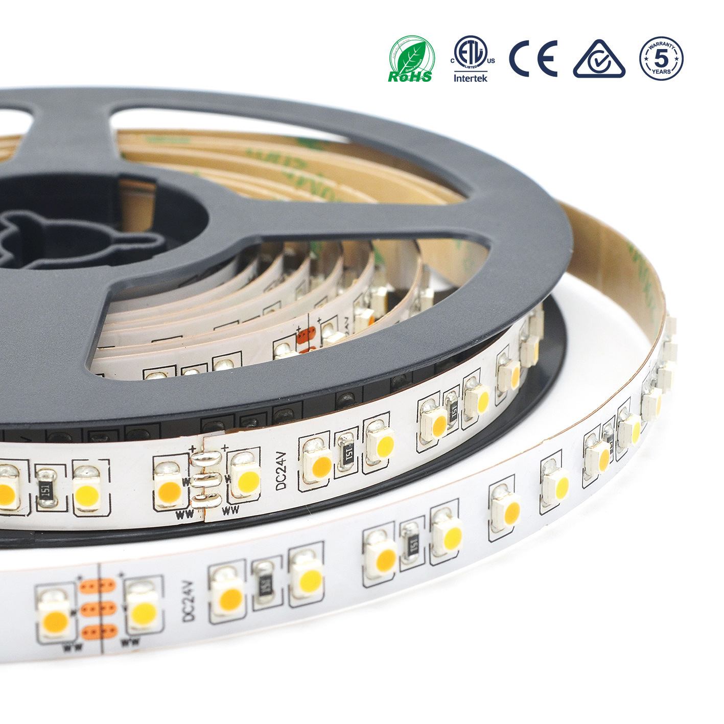 CCT adjustable 3528 LED strip